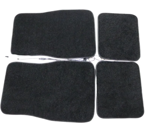 Baby's Breath Fiber Optic Car Foot Mat