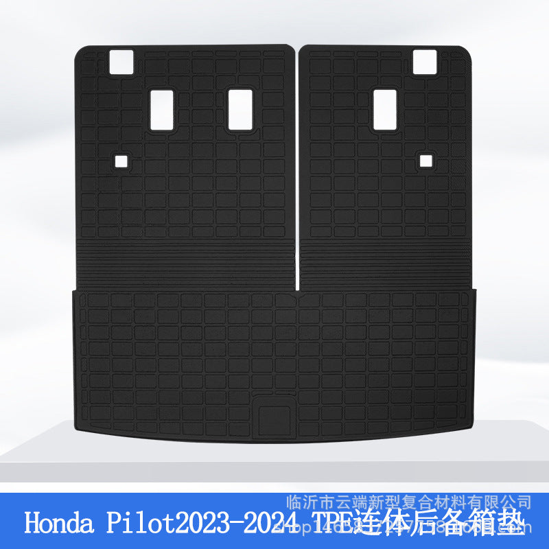 All-Weather TPE/XPE Floor Mats for Honda Pilot 23-24