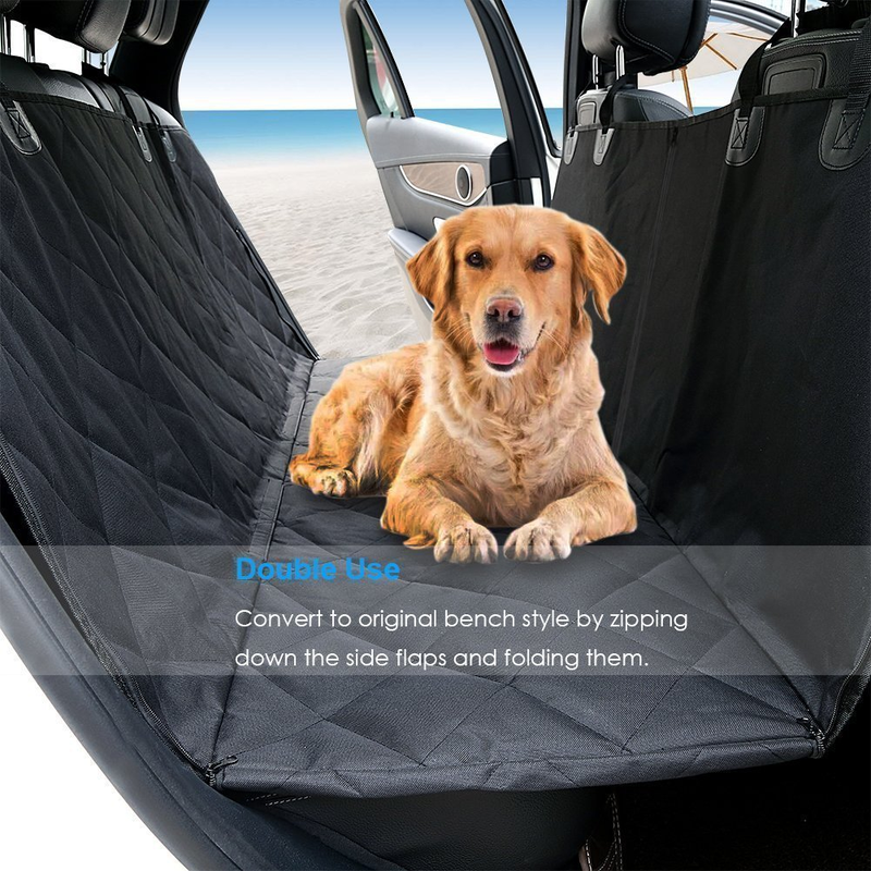 Thick Quilted Waterproof Pet Car Mat