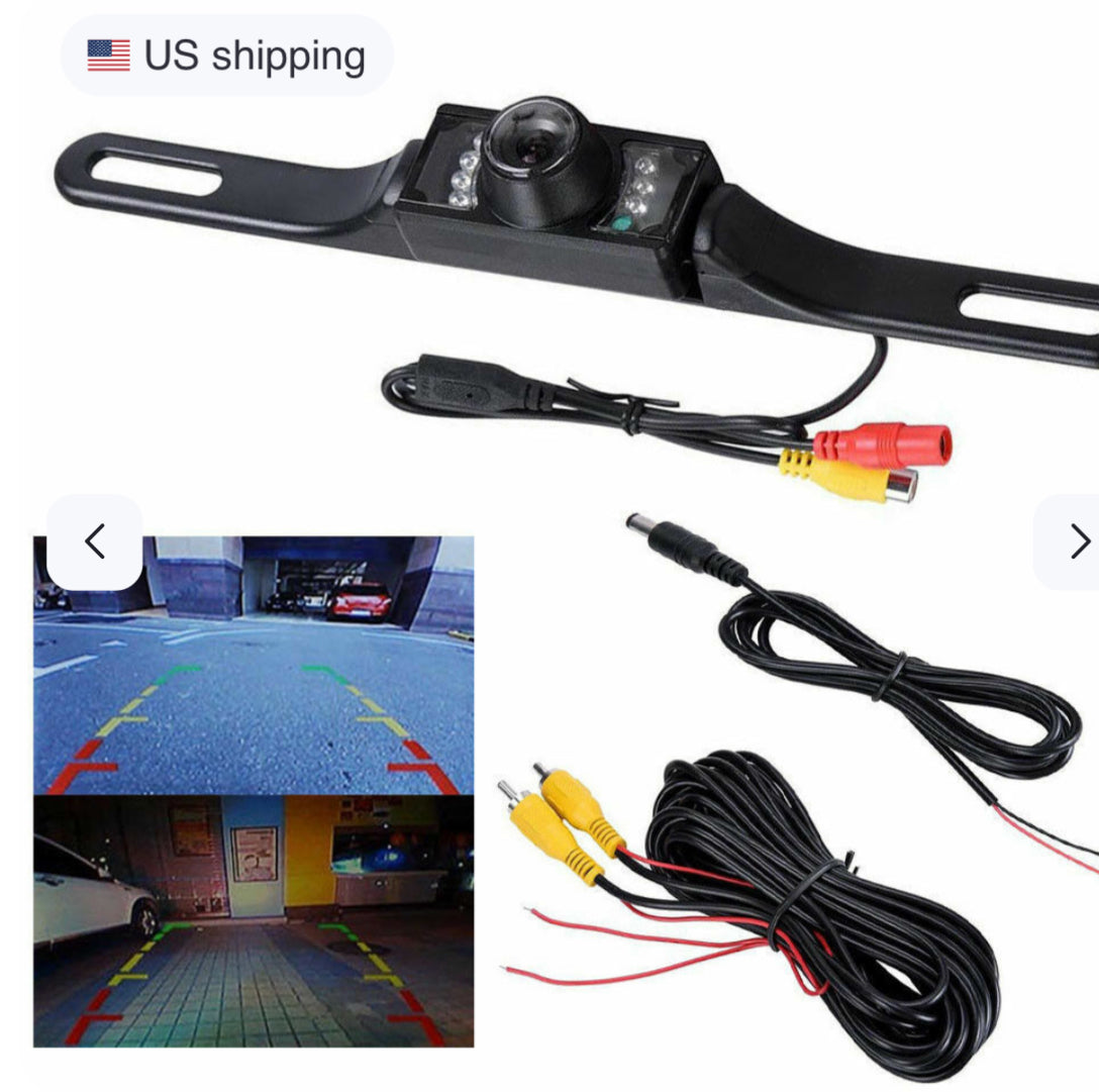 Car Rear View Backup Camera — Wide 170° Night Vision Reverse Parking Camera
