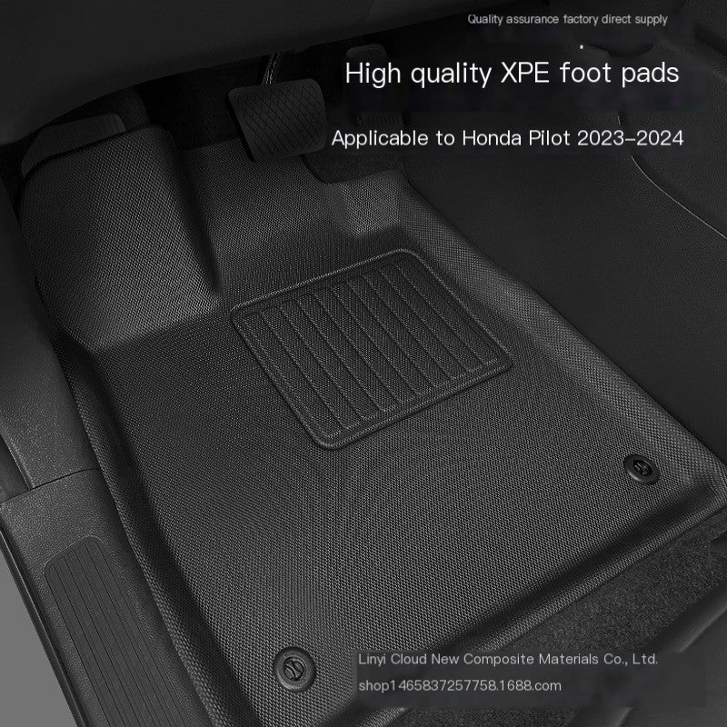 All-Weather TPE/XPE Floor Mats for Honda Pilot 23-24